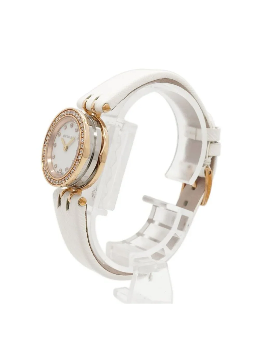 Bvlgari Bulgari B.zero1 Diamond White Dial Watch